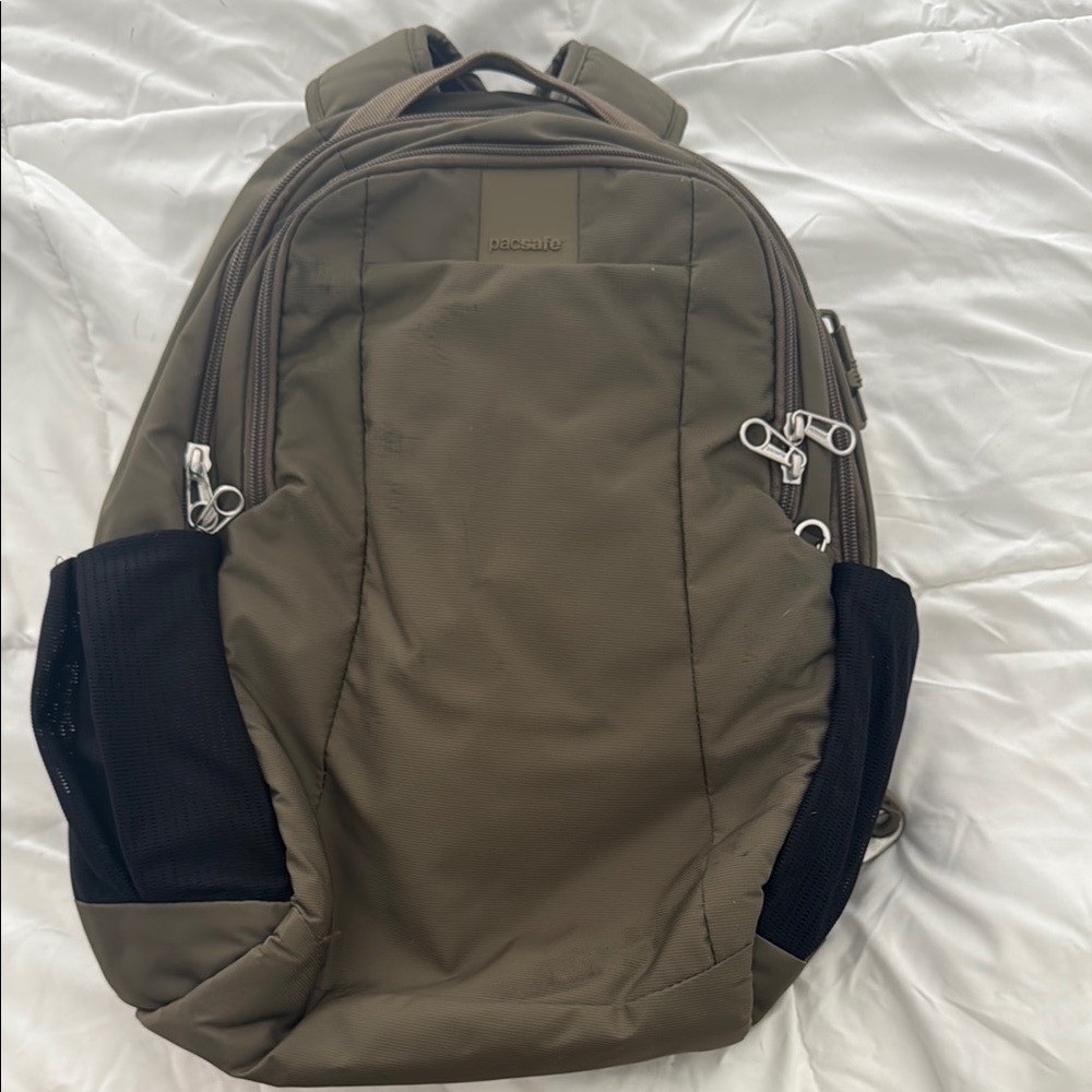 Pacsafe Olive Backpack for Men